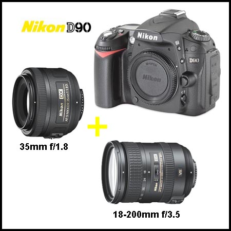 nikon d90 fee